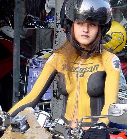 Download this Biker Chick picture